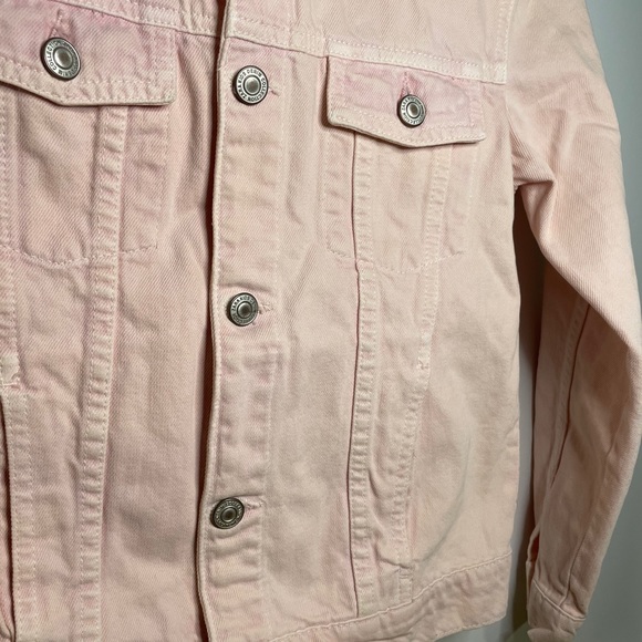 Zara Denim Jacket for Girls - Pink, Size 11-12 - Picture 3 of 7